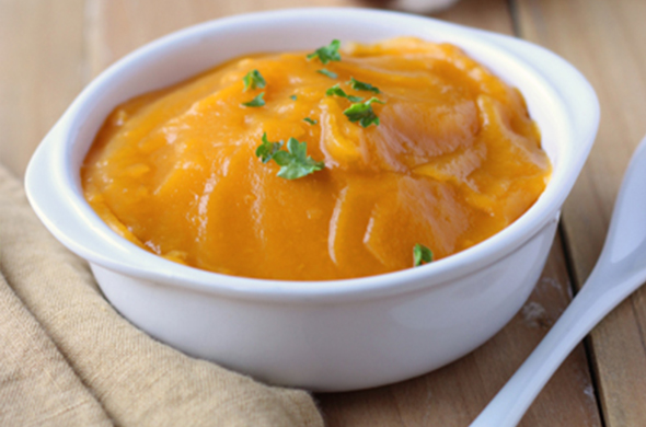 Sweet Potato Puree Cooking Baby Food