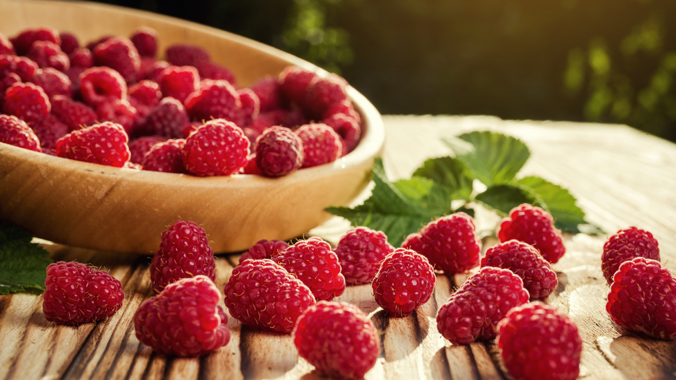 Raspberries - Good for you and your taste buds!