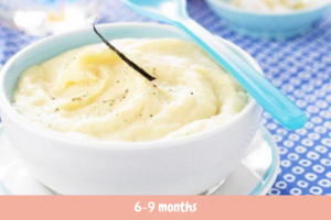 recipes 6-9 months vanilla and potato