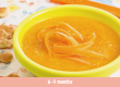 carrot soup with cheese