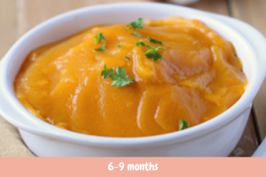 Sweet potato puree