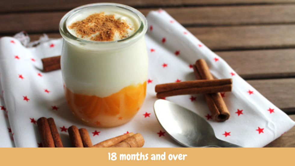 Mango and cinnamon yoghurt recipe