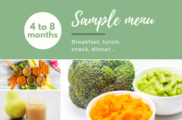 Weaning  Baby food recipes, 6 month baby food, Food